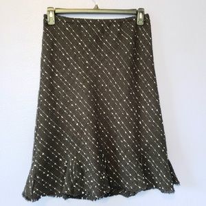 Allison Taylor Black A-Line Skirt Size 10